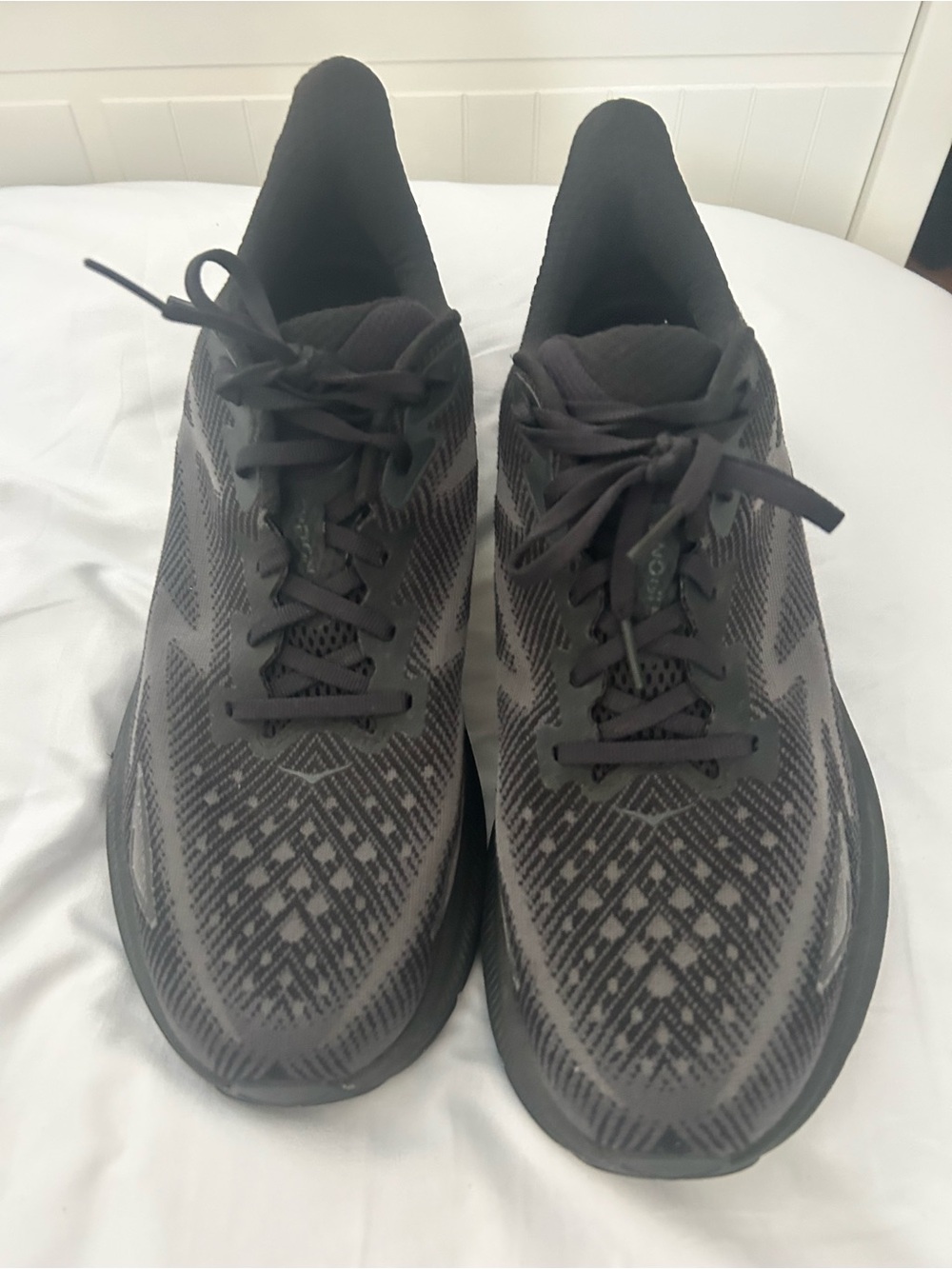 Hoka Clifton 9 Men's Running Shoes - Charcoal Black - Picture 2 of 4
